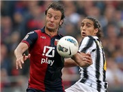 Bóng đá anh, ngoại hạng anh, lịch thi đấu euro 2012, Lazio và Bologna thua: Juve vẫn còn "đỏ" chán!